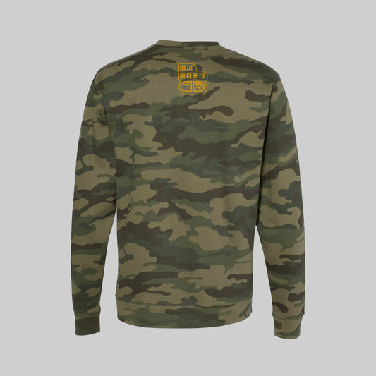 Santa Ana Blade Crewneck - Army Camo
