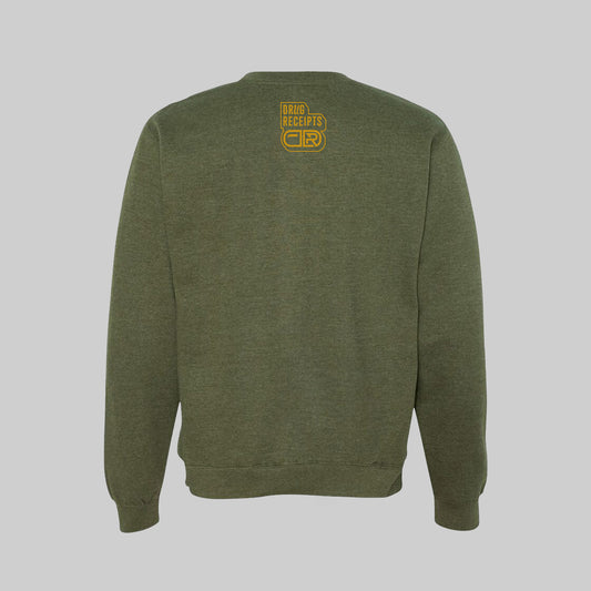 Santa Ana Blade Crewneck - Army Heather