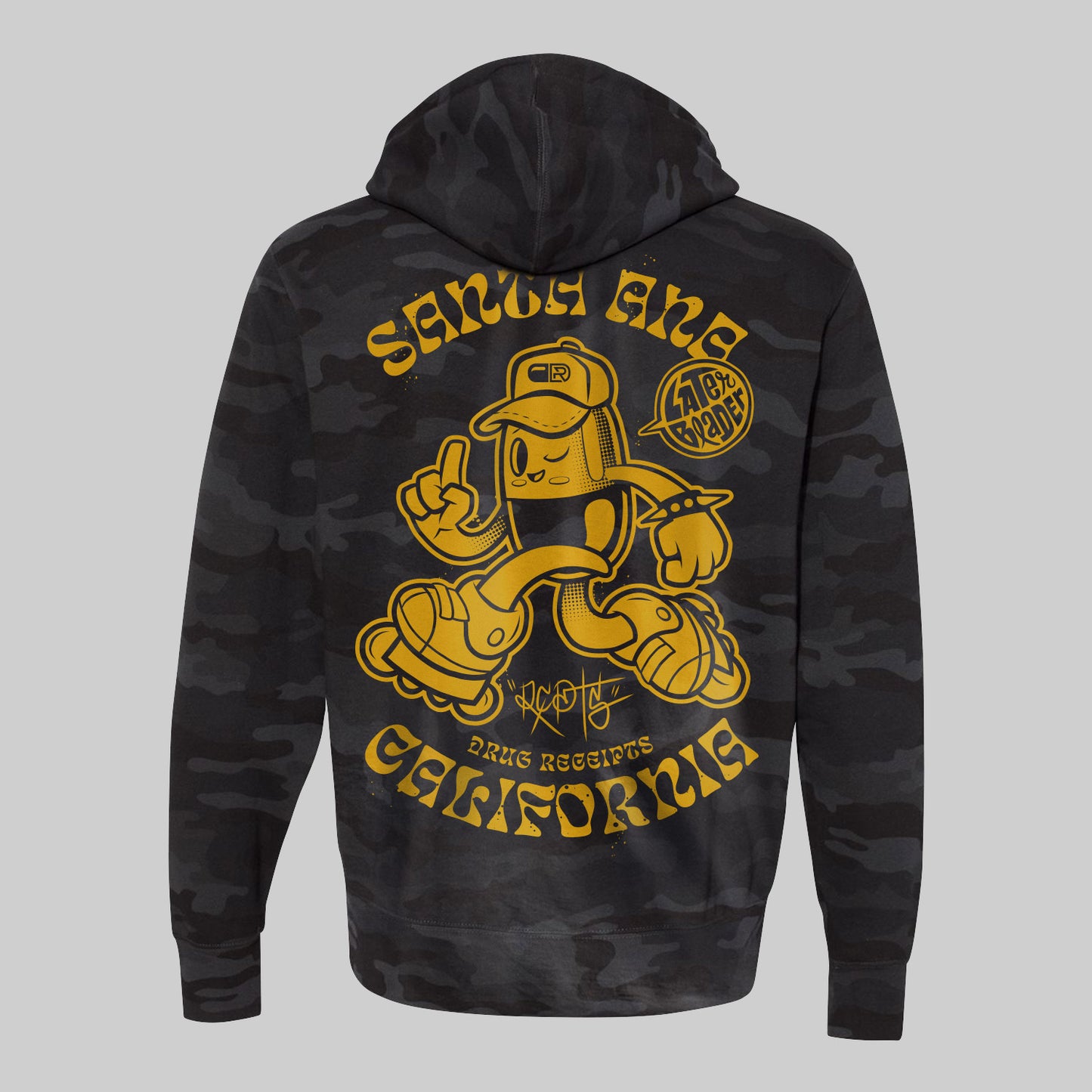 Santa Ana Blade Hoodie - Black Camo