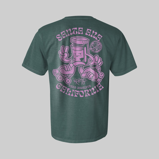 Santa Ana Quad T-shirt - Blue Spruce