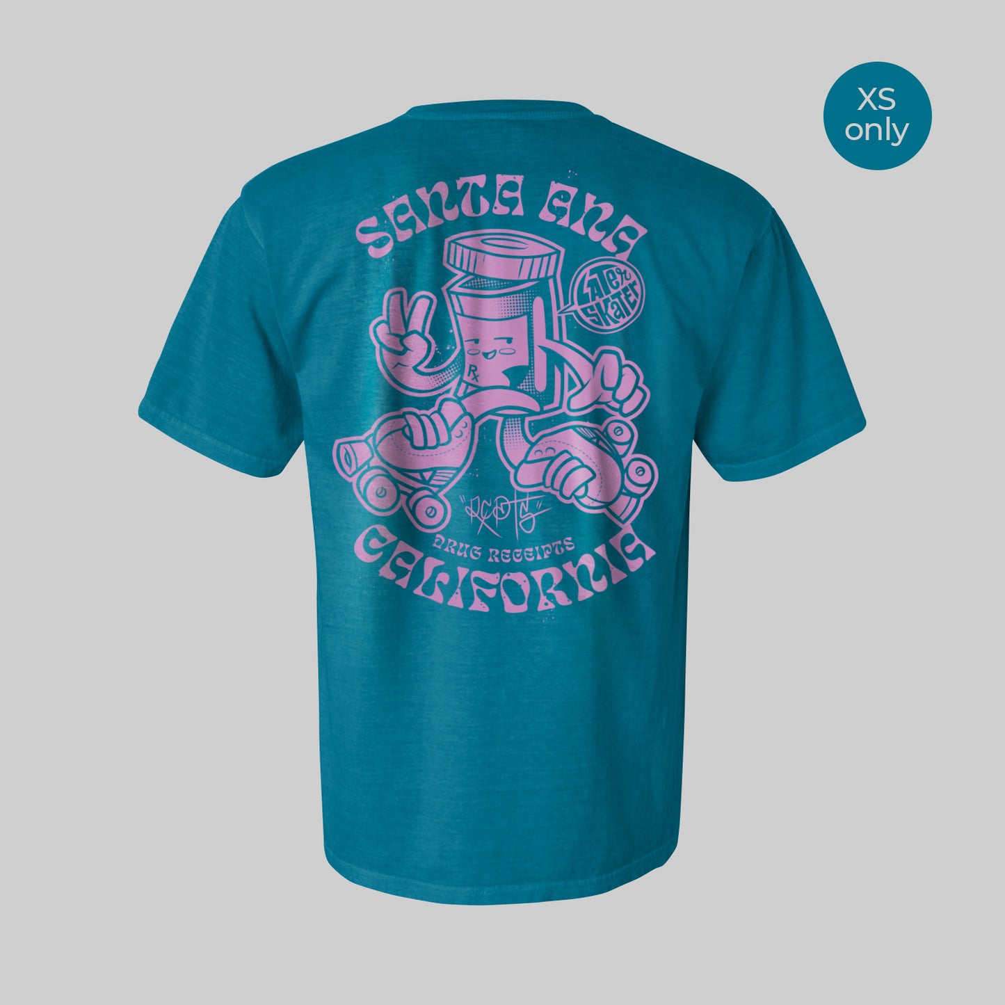 Santa Ana Quad T-shirt - Blue Spruce